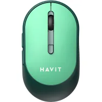 Мишка Havit HV-MS78GT Wireless Black-Green (6939119041236)