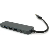 Концентратор Voltronic USB 3.0 to 4xUSB 0.2m aluminum (YT-3H4/2TB)