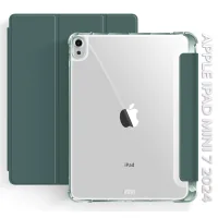 Cover for the tablet BeCover Soft Edge with Apple Pencil Holder iPad Mini 7 2024 Dark Green (712466)