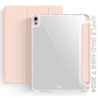 Cover for the tablet BeCover Soft Edge with Apple Pencil Holder iPad Mini 7 2024 Pink (712470)