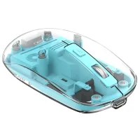Mouse XO M12 Wireless Transparent/Blue (M12 Blue)