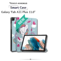 Cover for tablet BeCover Smart Case Samsung Galaxy Tab A11 Plus SM-X236B 11.0" Unicorn (714012)