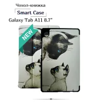 Cover for BeCover Smart Case Samsung Galaxy Tab A11 SM-X133/X135 8.7" Cat (713984)