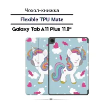 BeCover Flexible TPU Mate Samsung Galaxy Tab A11 Plus SM-X236B 11.0" Unicorn tablet cover (713962)