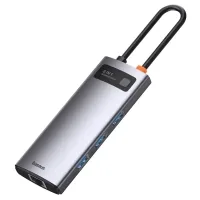 Концентратор Baseus USB-C 6-in-1 (CAHUB-CW0G)