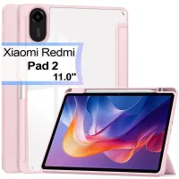 Case for BeCover Soft Edge TPU Xiaomi Redmi Pad 2 11.0" Pink tablet (713662)