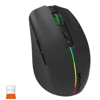 Mouse Meetion BTM002 Wireless/Bluetooth Black (MT-BTM002-A)