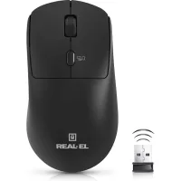 Mouse REAL-EL RM-317W Wireless Black (EL123200052)