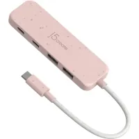 Hub J5create USB-C to 2xUSB-A + 2xUSB-C 3.2 10Gbps rose (JCH342ER-N)