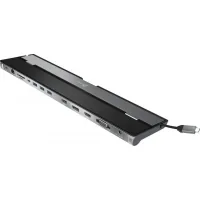 Порт-реплікатор J5create Dock-Station USB-C 10-in-1 (HDMI/PD/USB-A/USB-C/LAN/картридер/audio) (JCD543-N)