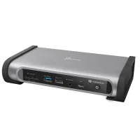 Порт-реплікатор J5create Dock-Station USB-C 15-in-1 (HDMI/DP/PD/USB-A/USB-C/LAN/картридер/audio) (JTD568-EN)
