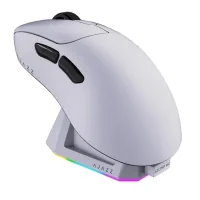 Мишка Ajazz AJ179P MC Charging Dock Wireless/Bluetooth/USB White (AJ179P-MC-W)