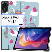 Cover for the tablet BeCover Smart Case Xiaomi Redmi Pad 2 11.0" Unicorn (714626)