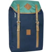 Backpack for a laptop Bagland Successful 17L 225 Blue/green 0050466 (63751133)