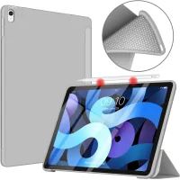 Tablet case BeCover Tri Fold Soft TPU Silicone Apple iPad Air 11" M4 2026 Gray (715238)