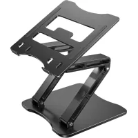 Підставка до ноутбука RTAKO RS-CP75D 3-Level ROTATING Black (6930539537286)