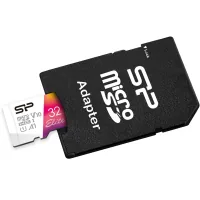 Memory card Silicon Power 32GB microSD class10 UHS-I A1 V10 Elite COLOR (SP032GBSTHBV1V20SP)