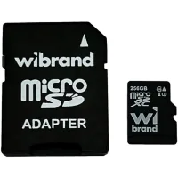 Memory card Wibrand 256GB microSD class 10 UHS-I U3 (WICDHU3/256GB-A)