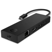 Концентратор HP Хаб USB 3.0 ->HDMI/USB2.0x2/USB-C PD/Ethernet Hub HP (BR1U3AA)