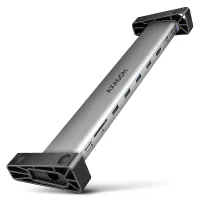 Концентратор AXAGON USB-C 9-in-1 4xUSB 3.2 + 2xUSB-C + HDMI + SD/TF + RJ45 1000Mbps + PD 100W black/gray (HMC-10HLS)