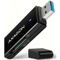 Зчитувач флеш-карт AXAGON USB-A 3.2 to SD/microSD 5Gbps black (CRE-S2N)