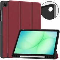 BeCover Flexible TPU Mate tablet case Samsung Galaxy Tab A11 SM-X133/X135 8.7" Red Wine (715589)