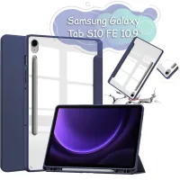 Cover for BeCover Soft Edge Samsung Galaxy Tab S10 FE (SM-X520/SM-X526) 10.9" Deep Blue (713301)