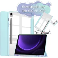 BeCover Soft Edge tablet cover Samsung Galaxy Tab S10 FE (SM-X520/SM-X526) 10.9" Light Blue (713304)