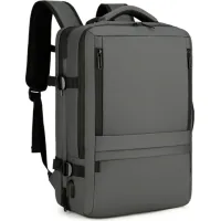 Laptop backpack Voltronic 16", Omaska-G, Gray (Omaska-G)