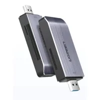 Зчитувач флеш-карт USB-A 3.0 to TF/SD/CF/MS Multifunction Card Reader Multi-Read Ugreen (50541)