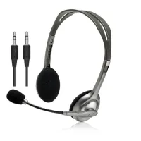 Headphones Logitech H110 Stereo Headset with 2*3pin jacks (981-000271)