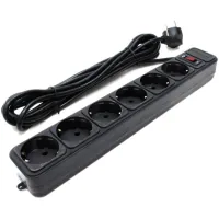 Gembird SPG6-G-6B mains power filter
