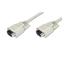 Кабель мультимедійний VGA M to VGA M 1.8m Digitus (AK-310100-018-E)