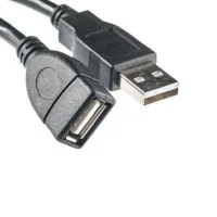 Data cable USB 2.0 AM/AF 0.5m PowerPlant (KD00AS1210)