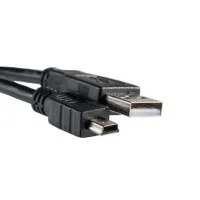 Data cable USB 2.0 AM to Mini 5P 1.5m PowerPlant (KD00AS1244)
