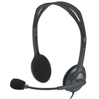 Headphones Logitech H111 Stereo Headset with 1*4pin jack (981-000593)