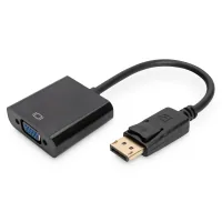 Adapter DisplayPort M to VGA F black Digitus (AK-340403-001-S)