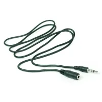 Кабель мультимедійний 3.5mm M to 3.5mm F 1.0m PowerPlant (KD00AS1264)
