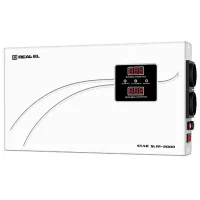Voltage stabilizer REAL-EL STAB SLIM-2000, white (EL122400008)