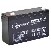 Батарея до ДБЖ Matrix 6V 12AH (NP12-6)