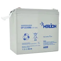 Батарея до ДБЖ Merlion 12V-55Ah (GP12550M6)
