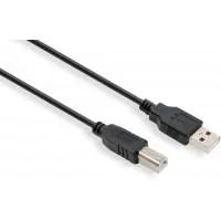 Cable for printer USB 2.0 AM/BM 1.8 m Vinga (VCPDCAMBM1.8BK)