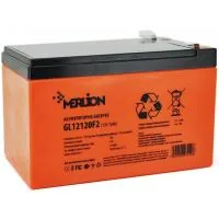 Батарея до ДБЖ Merlion 12V-12Ah GEL (GL12120F2 GEL)