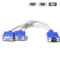 Перехідник VGA M to 2 VGA F 10 cm Atcom (10800)