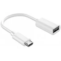 Adapter OTG USB 2.0 AF to Micro 5P 0.1m white XoKo (XK-AC130-WH)