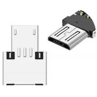 Adapter USB to Micro USB silver XoKo (XK-AC055-SL)