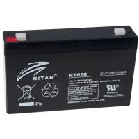 Батарея до ДБЖ Ritar RT670, 6V-7.0Ah (RT670)