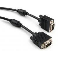 Кабель мультимедійний VGA M to VGA M 15.0m Vinga (VCPVGAF15BK)