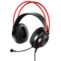 Headphones A4Tech Bloody G200S Black+Red (4711421957373)