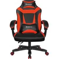 Крісло ігрове Defender Master Black/Red (64359)